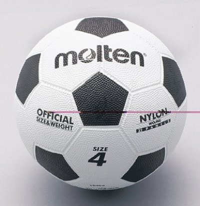 画像1: 《モルテン》亀甲ゴムサッカー