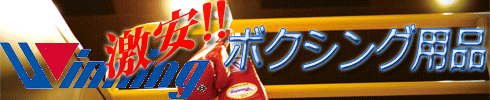 ウイニングボクシング用品17％OFF！！