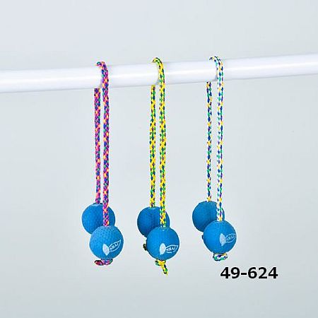 《日本レクリエーション協会》ラダーゲッター　専用ボール（青色、3個組）